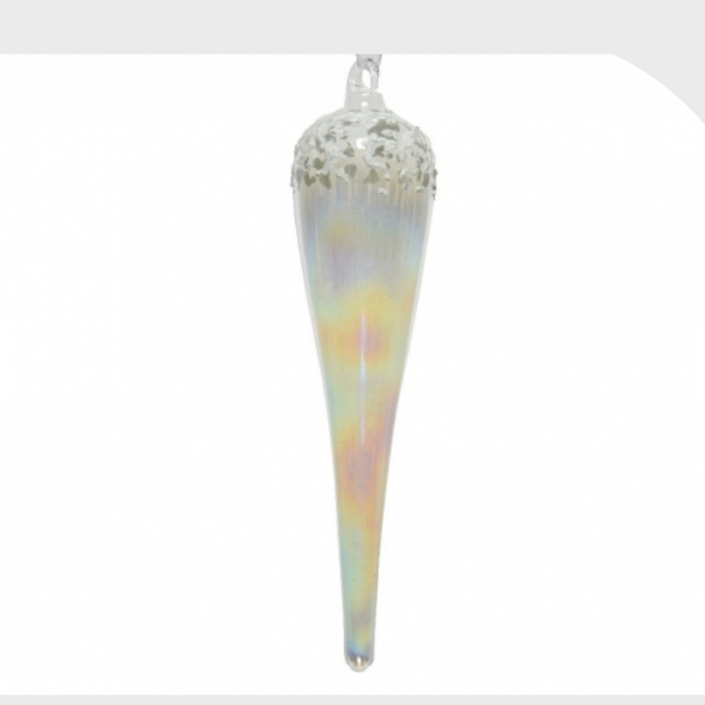 Christmas Ice oranments set of new